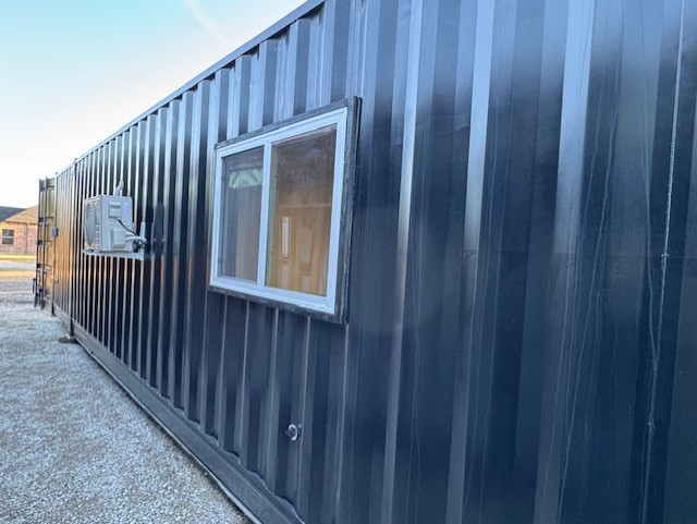 53' Container Home Hunting Cabin | Vegas Tiny Homes